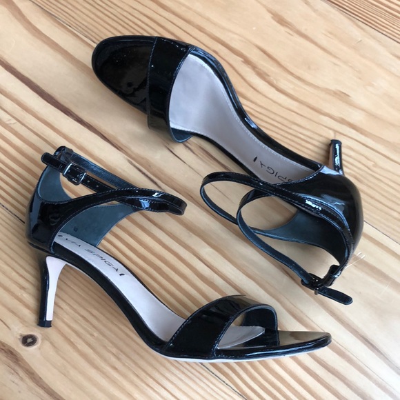 Via Spiga black patent kitten heel - Picture 2 of 4